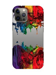 Прозорий чохол на iPhone 12 Pro Max Фарби (принт 249)