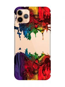 Прозорий чохол на iPhone 11 Pro Max (6,5) Фарби (принт 249)