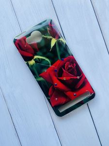 Силіконовий чохол з камінням для Huawei Y3-II Троянда