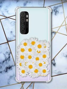 Чохол з потовщеними кутами на Xiaomi Mi Note 10 Lite Букет ромашок (принт 40)