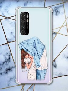Чохол з потовщеними кутами на Xiaomi Mi Note 10 Lite Поцілунок (принт 33)