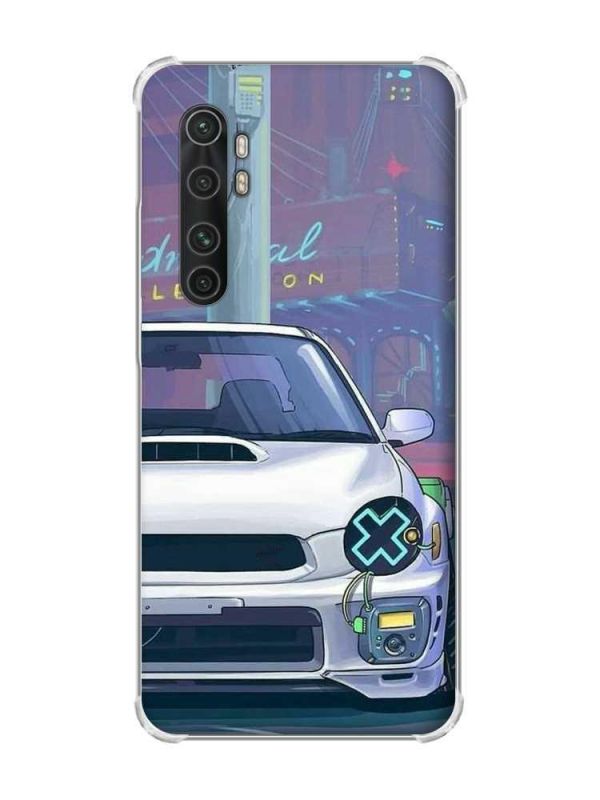 Чохол з потовщеними кутами на Xiaomi Mi Note 10 Lite Авто аніме (принт 239)