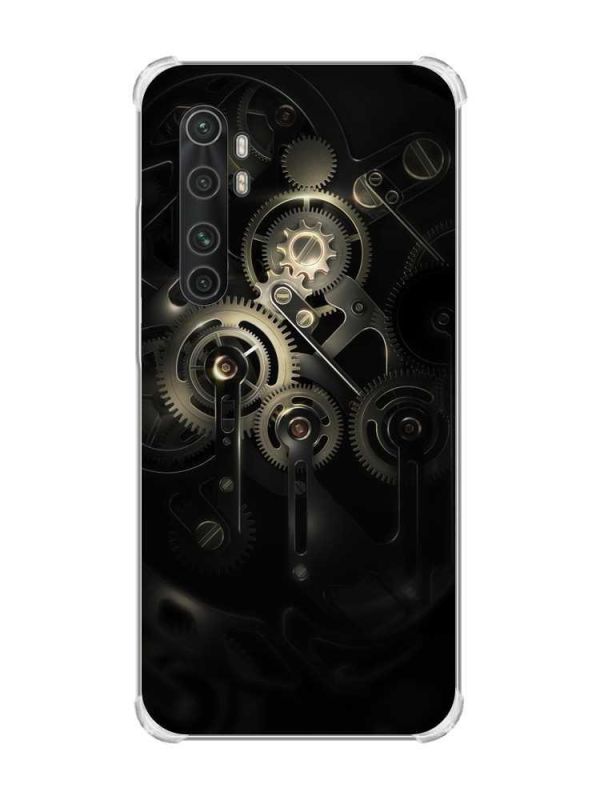Чохол з потовщеними кутами на Xiaomi Mi Note 10 Lite Механізм (принт 238)