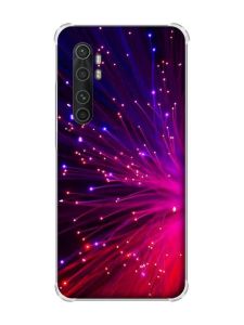 Чохол з потовщеними кутами на Xiaomi Mi Note 10 Lite Салют (принт 98)