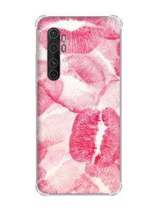 Чохол з потовщеними кутами на Xiaomi Mi Note 10 Lite рельєфний дизайн Цьомики принт 93