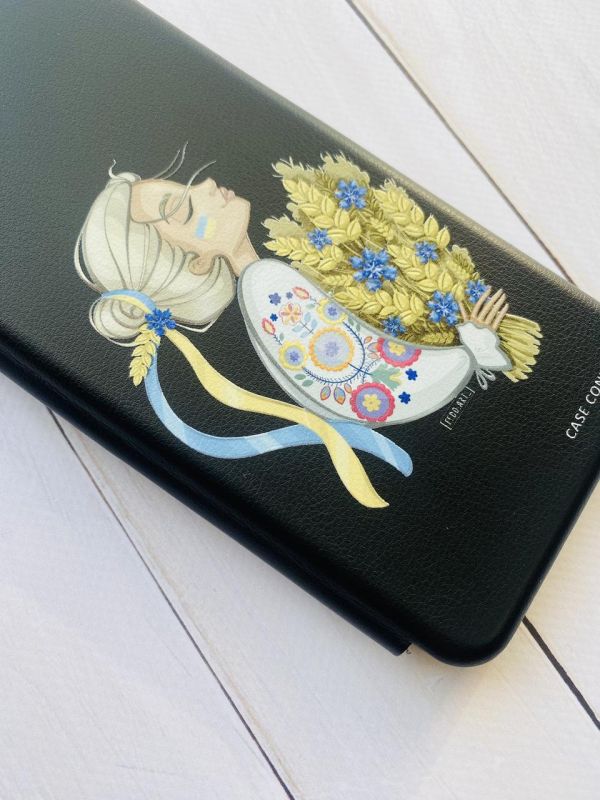 Чохол книжка G-Case для Xiaomi Redmi 9C / 10A Українка Принт 173