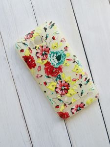 Силіконовий матовий чохол, прикрашений камінням, для Huawei Y3-II Y3-2 Червоні піони