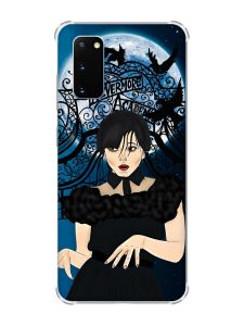 Чохол із потовщеними кутами на Samsung Galaxy S20 Plus :: Танець. Венздей (принт 212)