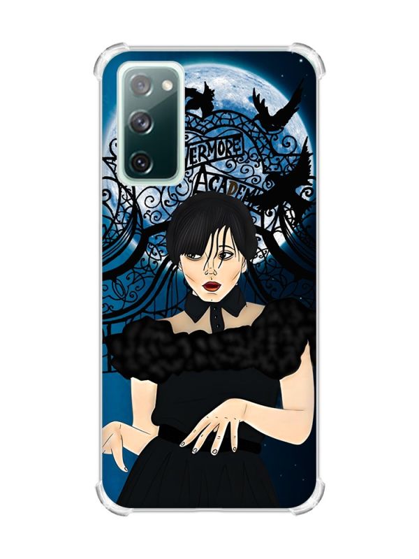 Чохол з потовщеними кутками на Galaxy S20 FE :: Танець. Венздей (принт 212)
