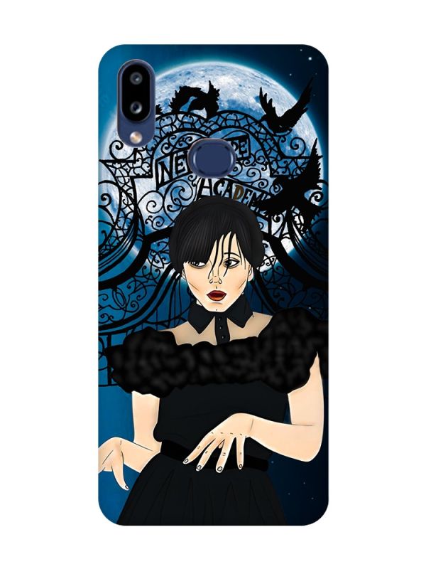 Матовий чохол з рожевими боками на Samsung Galaxy A10ѕ A107 :: Танець. Венздей (принт 212)