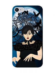 Матовий чохол з рожевими боками на iPhone 7 / 8 :: Танець. Венздей (принт 212)