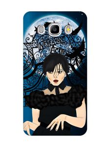 Матовий чохол з рожевими боками на Samsung Galaxy J5(2016) J510 :: Танець. Венздей (принт 212)