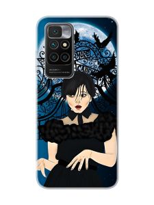 Чохол для Xiaomi Redmi 10 :: Танець. Венздей (принт 212)