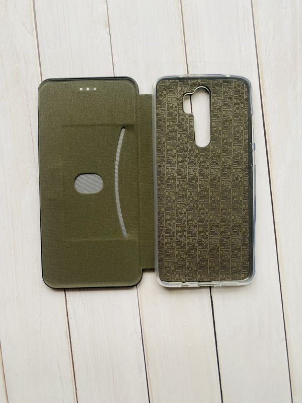 Чохол-книжка з малюнком для Xiaomi Redmi Note 8 Pro Дівчина з бузком (принт 7)