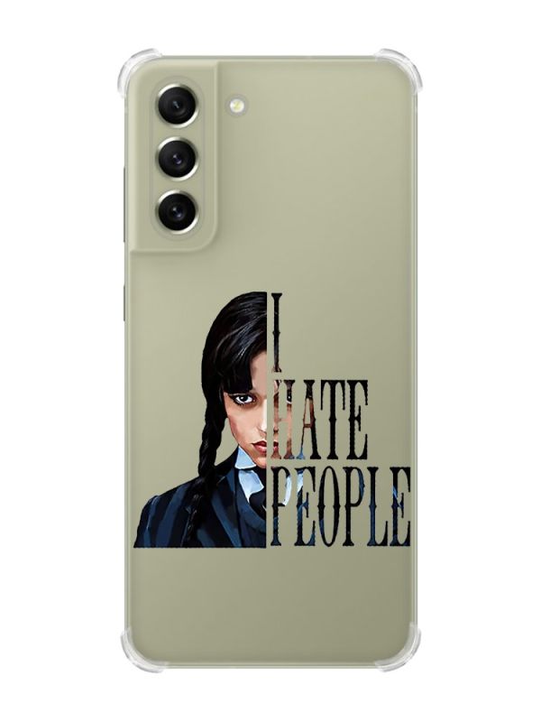 Чохол із потовщеними кутами на Samsung S21 FE :: Добра дівчинка (принт 215)
