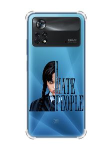 Чохол з потовщеними кутами на Xiaomi Poco X4 Pro 5G :: Добра дівчинка (принт 215)