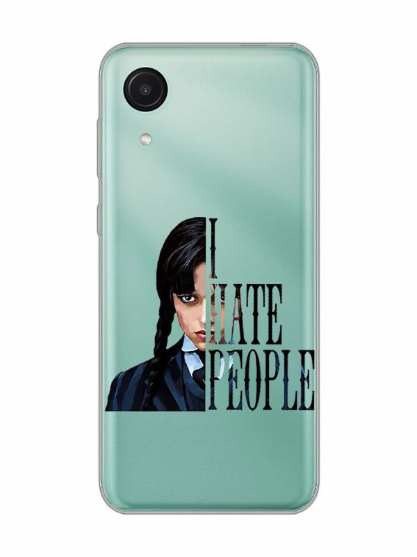Прозорий чохол на Samsung Galaxy A03 Core / A032 :: Добра дівчинка (принт 215)