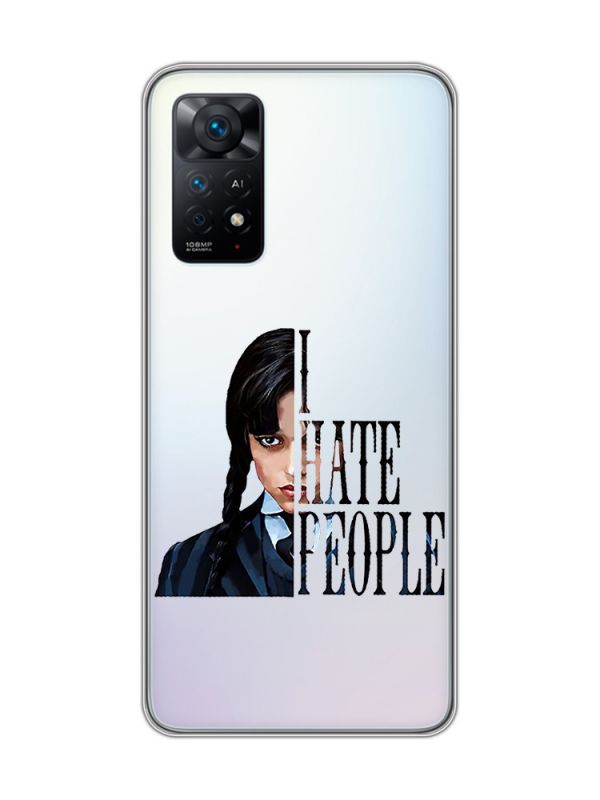 Прозорий чохол на Xiaomi Redmi Note 11 Pro :: Добра дівчинка (принт 215)