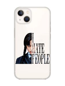 Прозорий чохол із захистом камери на iPhone 14 Plus :: Добра дівчинка (принт 215)