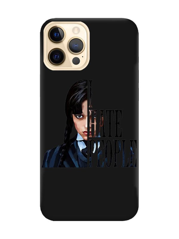 Матовий чорний чохол на Apple iPhone 12 Pro Max Добра дівчинка (принт 215)