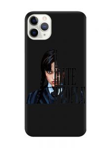 Матовий чорний чохол на iPhone 11 Pro Max (6.5) Добра дівчинка (принт 215)