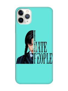 Матовий бірюзовий чохол на iPhone 11 Pro Max (6.5) Добра дівчинка (принт 215)