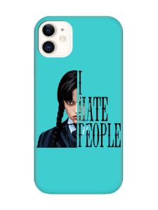 Матовий бірюзовий чохол на Apple iPhone 11 (6.1) Добра дівчинка (принт 215)