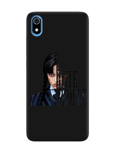 Матовий чорний чохол на Xiaomi Redmi 7A Добра дівчинка (принт 215)