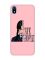Матовий рожевий чохол на Xiaomi Redmi 7A Добра дівчинка (принт 215)