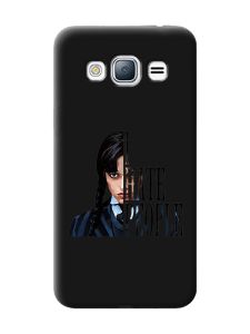 Матовий чорний чохол на Samsung Galaxy J3 / J310 Добра дівчинка (принт 215)