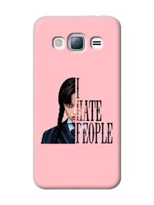 Матовий рожевий чохол на Samsung Galaxy J3 / J310 Добра дівчинка (принт 215)