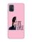 Матовий рожевий чохол на Samsung Galaxy A51 Добра дівчинка (принт 215)