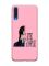 Матовий рожевий чохол на Samsung Galaxy A50 (2019) A505 Добра дівчинка (принт 215)