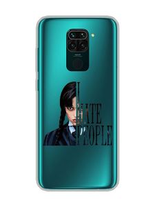 Прозорий чохол на Xiaomi Redmi Note 9 :: Добра дівчинка (принт 215)