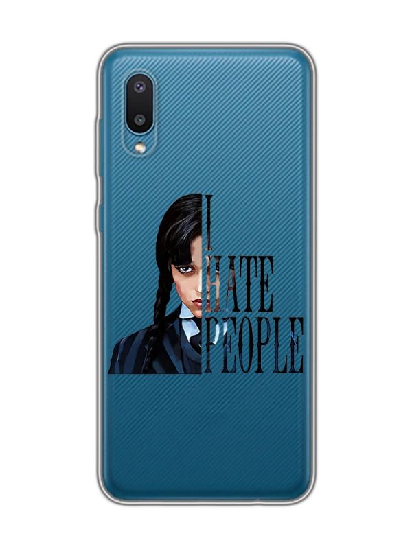Прозорий чохол на Samsung Galaxy A02/A022 (2021) :: Добра дівчинка (принт 215)