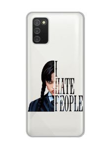 Прозорий чохол для Samsung Galaxy A02s :: Добра дівчинка (принт 215)