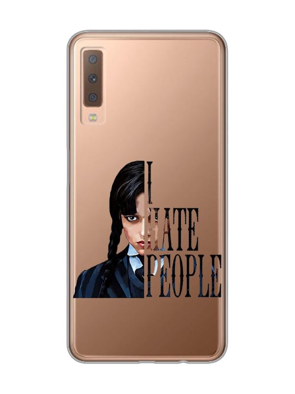 Прозорий чохол на Samsung Galaxy A7(2018) A750 :: Добра дівчинка (принт 215)