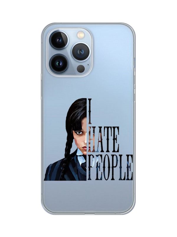 Прозорий чохол на Apple iPhone 13 Pro :: Добра дівчинка (принт 215)