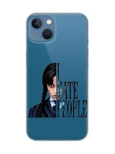 Прозорий чохол на Apple iPhone 13 :: Добра дівчинка (принт 215)