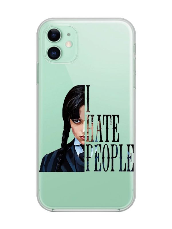 Прозорий чохол на Apple iPhone 11 (6,1) :: Добра дівчинка (принт 215)