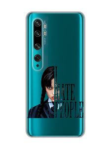 Прозорий чохол на Xiaomi Mi Note 10/Note 10 Pro :: Добра дівчинка (принт 215)