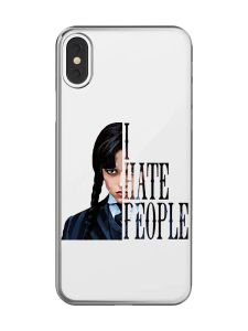 Прозорий чохол на iPhone X / XS :: Добра дівчинка (принт 215)