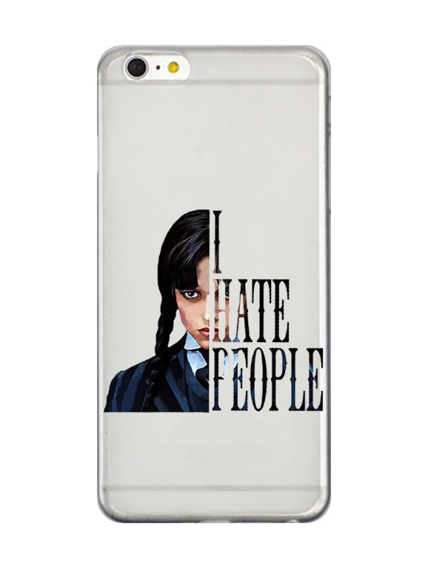 Прозорий чохол на iPhone 6+/6 Plus :: Добра дівчинка (принт 215)