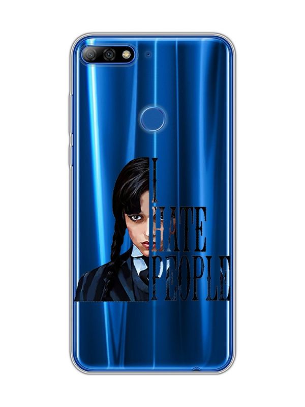Прозорий чохол на Huawei Y7 2018 / Y7 prime 2018 :: Добра дівчинка (принт 215)