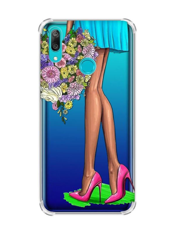 Чохол з потовщеними кутами Huawei Y7 2019/Y7 prime 2019 :: Квітковий настрій (принт 226)