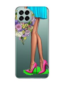 Прозорий чохол на Samsung Galaxy M33 5G :: Квітковий настрій (принт 226)