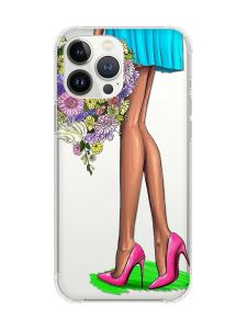 Чохол із потовщеними кутами на iPhone 14 Pro :: Квітковий настрій (принт 226)