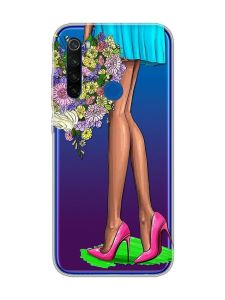 Прозорий чохол на Xiaomi Redmi Note 8T :: Квітковий настрій (принт 226)