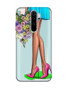 Прозорий чохол на Xiaomi Redmi Note 8 Pro :: Квітковий настрій (принт 226)