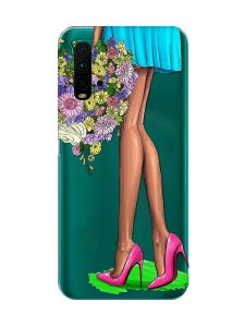 Прозорий чохол на Xiaomi Redmi 9T  :: Квітковий настрій (принт 226)